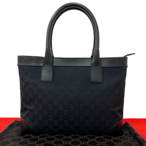 Bag Gucci Gg Canvas Pattern Leather Genuine Handbag Mini Tote