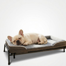 Cooling Elevated Dog Bed for Small Dogs Up to 40 lbs Portable Indoor Outdoor