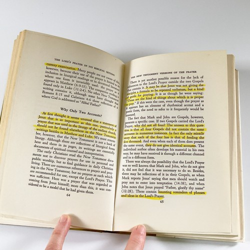 Das Vaterunser in seiner biblischen Umgebung Charles M Laymon Hardcover Buch 1968 - Bild 10 von 22