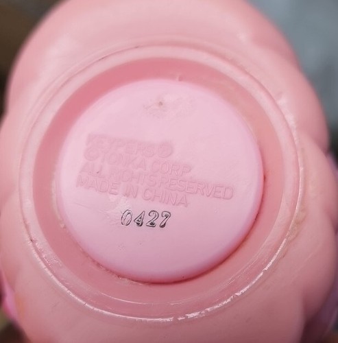 Vintage 80's Tonka Keypers Baby Pearl Pink Snail Coin Bank Toy 1986 AU - Picture 5 of 5