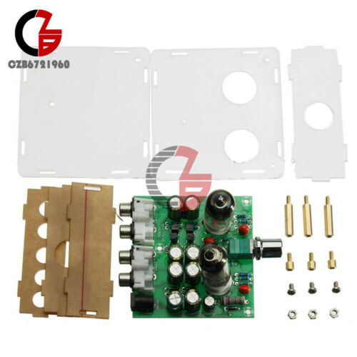 6J1 AC12V Valve Pre-amp Tube PreAmplifier Board Headphone Amplifier Acrylic Case - Picture 12 of 54