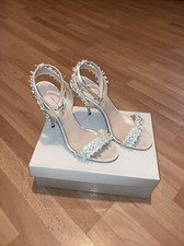 Oscar De La Renta Bridal/wedding Satin Heels Size 39
