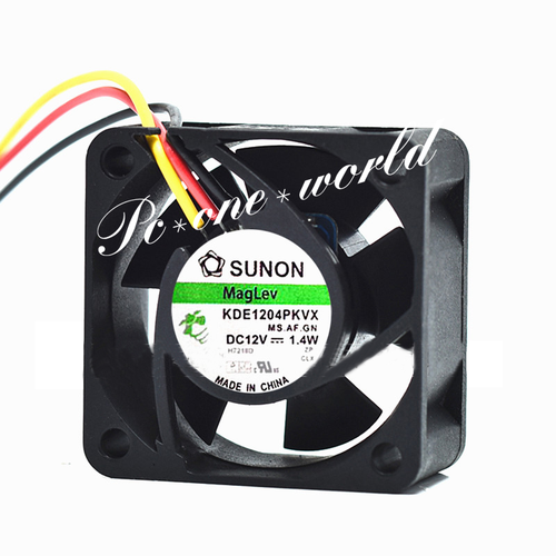 Sunon MagLev KDE1204PKVX 40*40*20MM MS.AF.GN 3pin DC12V 1.4W Super ...