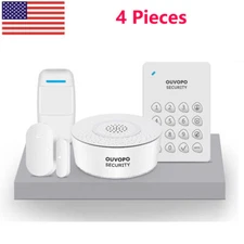AGSHome Security Systems WiFi Wireless Alarm Door Window Motion Sensor Remote