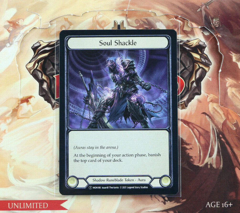 flesh and blood 引退品 Flesh And Blood Double Sided Galaxxi Black MON155 Soul Shackle