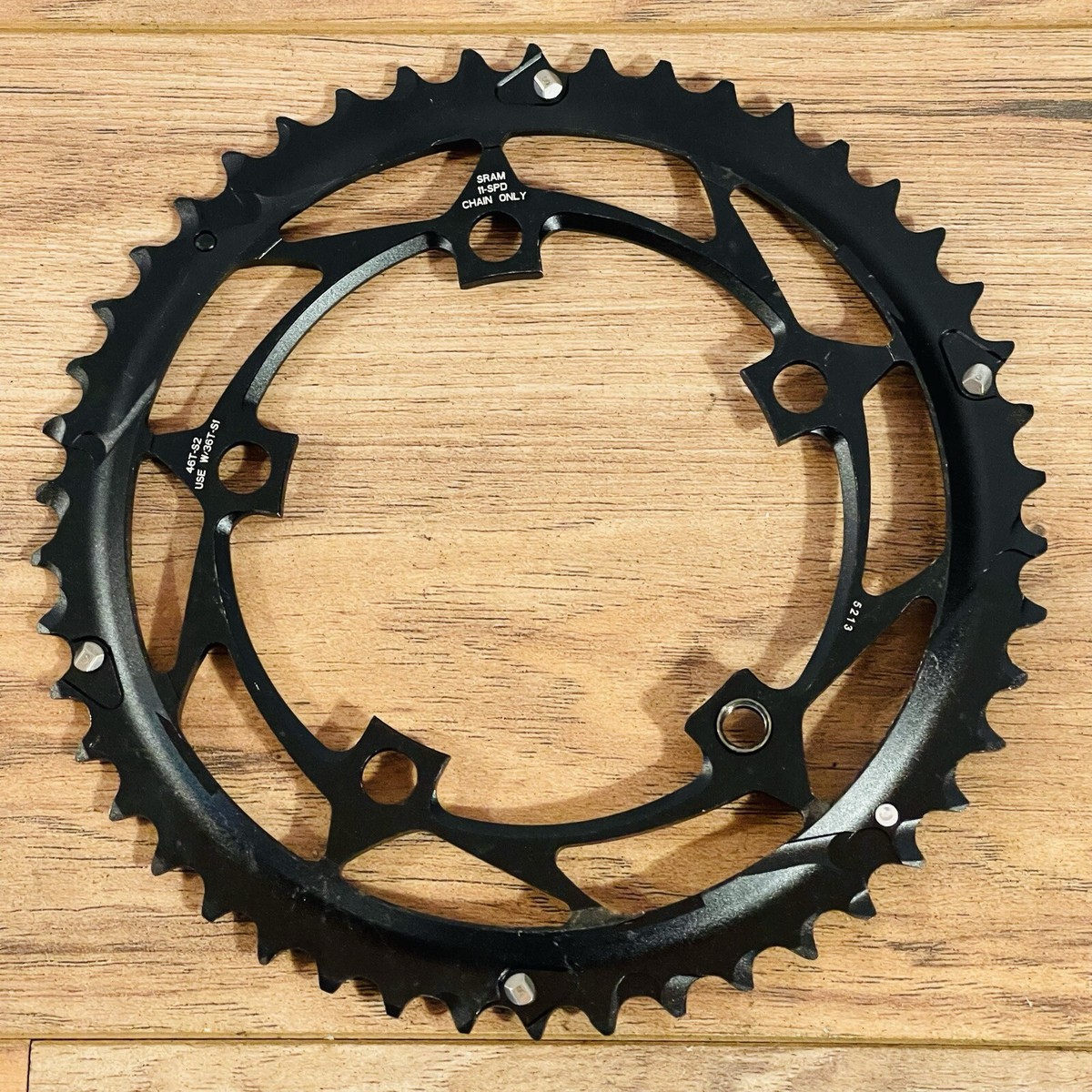 【SRAM】X-Glide チェーンリング 46/36T 11S Amazon.com : SRAM Chainring 11spd 46T 110mm BCD YAW Use w