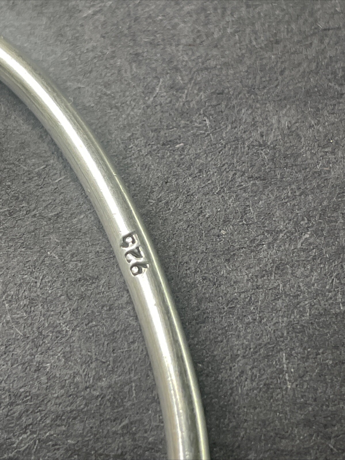 Vintage Solid Sterling Charm Cuff - image 2