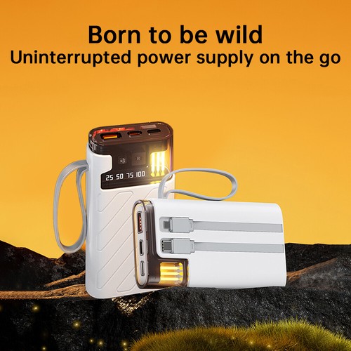 3X18650 Battery Box DIY Mobile Power Bank Case 22.5W Fast Charging with Cable - Zdjęcie 6 z 24