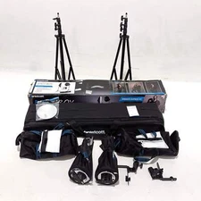 * OPEN BOX EXCELLENT * Westcott Rapid Box 2-Light Speedlite Kit