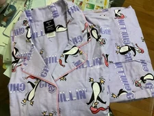 New David &Goliath  pajamas set long sleeve 100% cotton size M