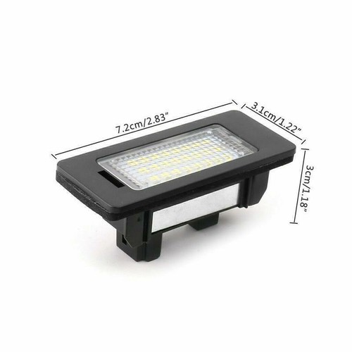 Canbus LED License Number Plate Light Lamps White For BMW E60 E39 E82 E70 E90 M3 - Picture 9 of 9