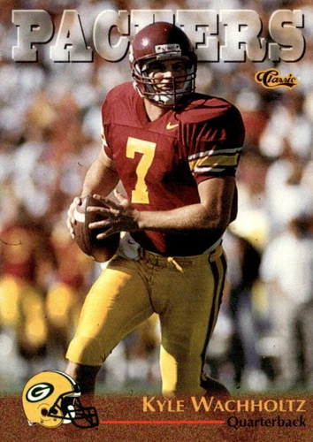 1996 Classic NFL Rookies Kyle Wachholtz #57