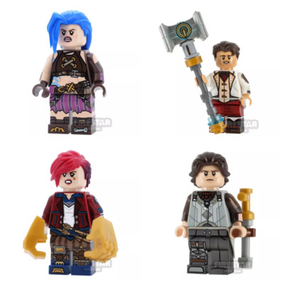Custom Printed minifigures -Choose Model!- Firestar- Broken Sisterhood