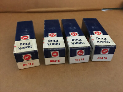 LOT OF 4 - NOS AC R84TS Spark Plugs Green Stripe | eBay