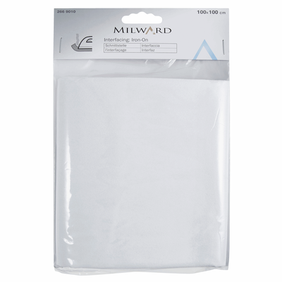 Iron On Interfacing 1m pack LIGHTWEIGHT FUSIBLE INTERLINING Sewing Pattern NEW