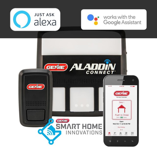 aladdin connect google home