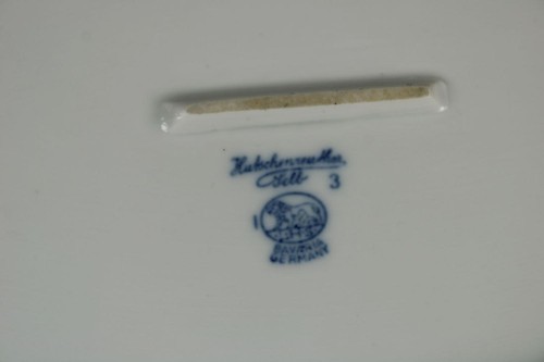 B5/oval Hutchenreuther Onion Pattern Plate - approx. 30x19 cm. - 1980s J./S358 - Picture 11 of 12