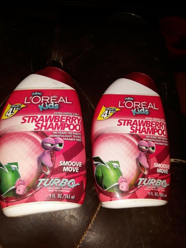 L'Oreal Kids 2-in-1 Shampoo Erdbeere Extra sanft 9oz Turbo Disney Smoove Move