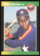 1989 Donruss Baseball's Best Billy Hatcher #150 Houston Astros