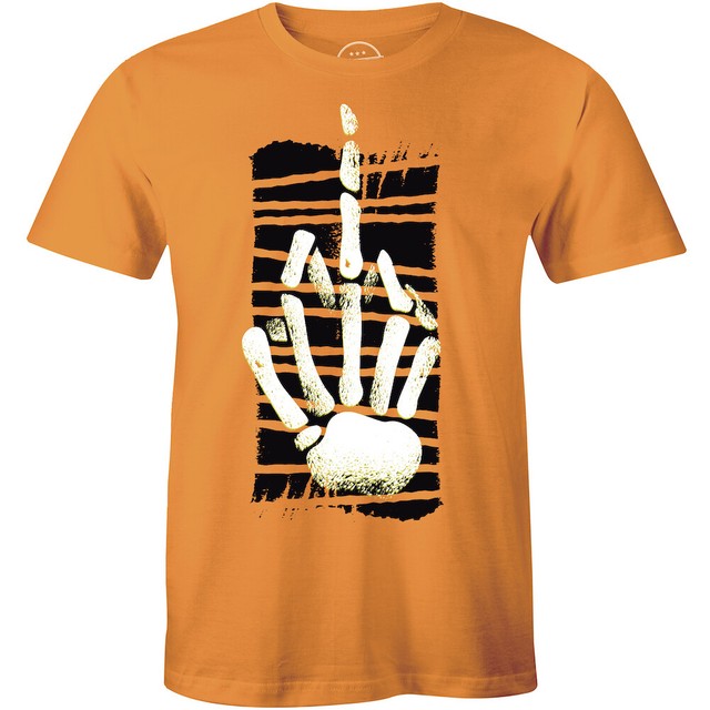 Vintage Skeleton Hand Middle Finger Skull Rude Halloween Tshirt Gift