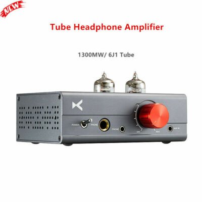 Xduoo MT-602 Tube Headphone Amplifier HiFi Headphone Amp Output 1300MW 6J1 Tube