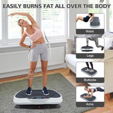 Vibration Plate Exercise Machine Home Training Equipment for Weight Loss Toning