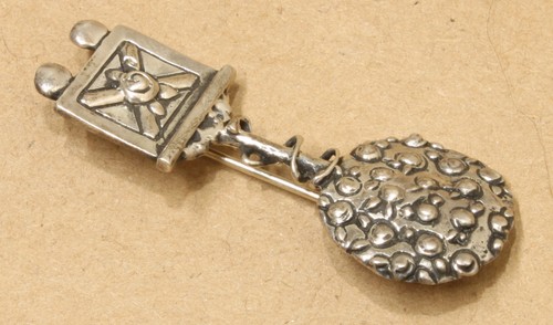 Classic Sterling Silver Fruit Tree Brooch X348A - Picture 4 of 6
