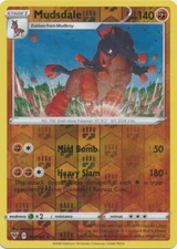 Reverse Holo Mudsdale 097/185 Rare Vivid Voltage