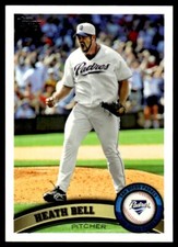 2011 Topps #178 Heath Bell - San Diego Padres
