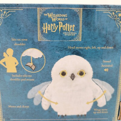 Universal Studios Harry Potter Hedwig Snowy Owl Shoulder Plush