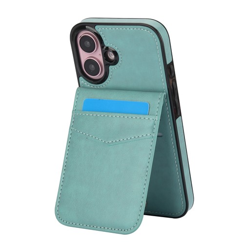 For iPhone 16 Pro Max 15 14 13 12 11 Leather Card Holder Wallet Case Phone Cover - Picture 15 of 16