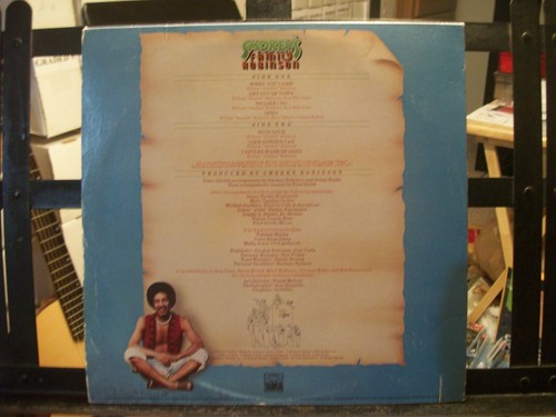 SMOKEY ROBINSON Smokey's Family Robinson LP VG+ 1976 Tamla - Imagen 2 de 2