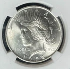 1922 PEACE SILVER DOLLAR~NGC MS 64 ~BEAUTIFUL COIN~REF#50-006