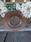 Vintage Jeannette Glass "Adam" Pink Depression Glass 9" Serving Bowl