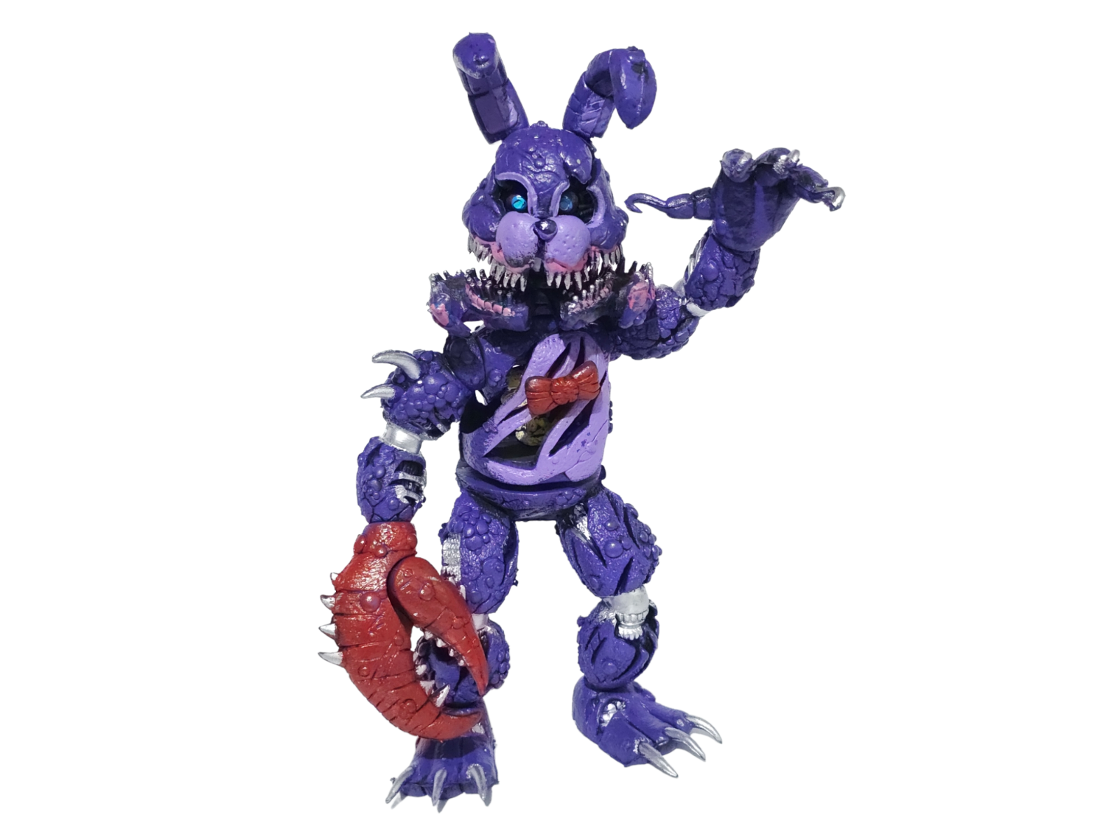 TOY FIGURE MEXICAN BONNY PURPLE FIVE NIGHTS AT FREDDY 'ANIMATRONICS TWISTED