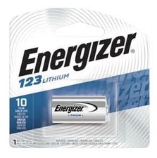 ENERGIZER LITHIUM 123  #1 LONGEST LASTING BATTERIES 100% LEAK PROOF EXP 12/2032+