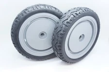 GENUINE OEM TORO PART # 107-3708 WHEELS (SET OF 2) SUPER RECYCLER WHEELS