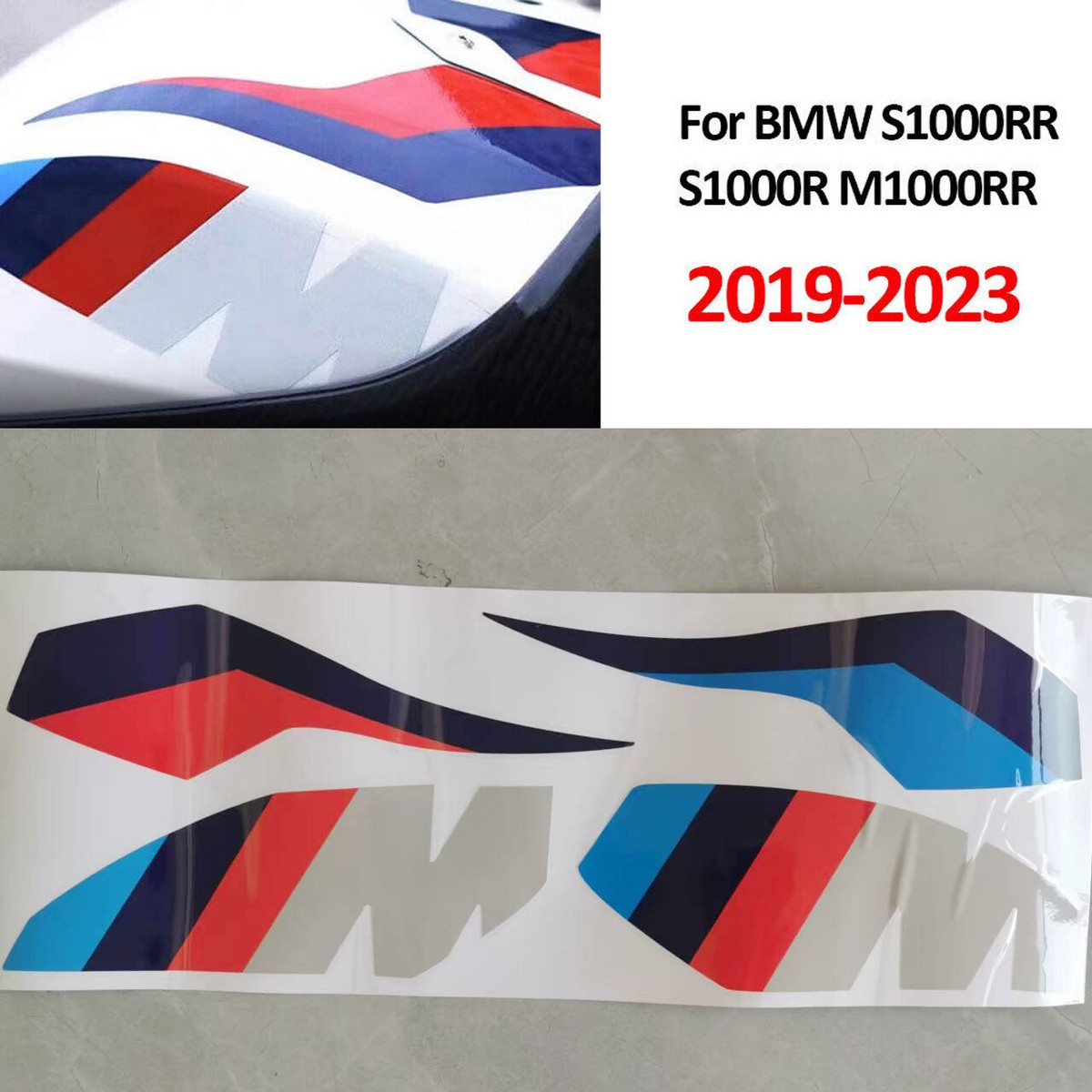 M Tank Pad Stickers Upgrade Tank Protector FOR BMW S1000RR M