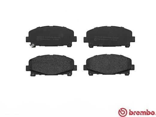 Brake Pad Set For Disc Brake Front Akebono System For Honda Accord BREMBO P28043 - Image 2 of 4