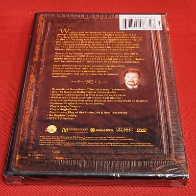 Holy Bible Complete King James Version Old & New Testament