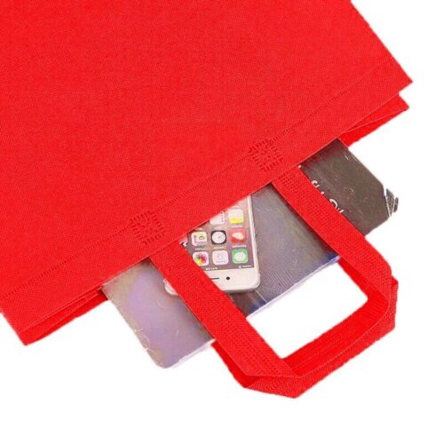 100X Reusable Shopping Bags Tote Bag Washable Eco Friendly Non Woven Folding Bag - Picture 11 of 18