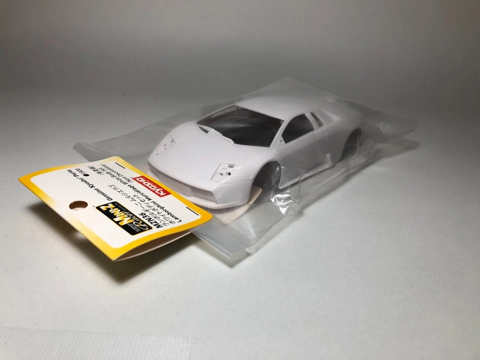 Kyosho Mini-z Lamborghini Murcielago White Body Set (Non Decoration) MZN36 - Image 3 of 4