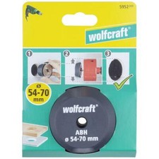 Guida per foratura con sega a tazza D 46-62 mm WOLFCRAFT 5951000