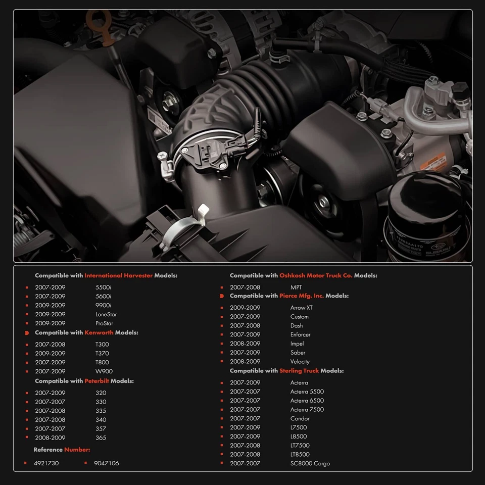 Sensor de pressão coletor (MAP) para Ford F-650 F-750 Freightliner Condor Kenworth - Imagem 3 de 4