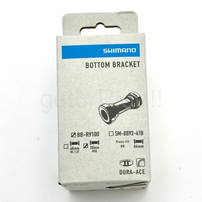 Shimano Dura-Ace BB-R9100 70mm Road Bike Threaded Bottom Bracket