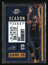 Rudy Gobert 2020 Panini Contenders Optic #61 Basketball Card