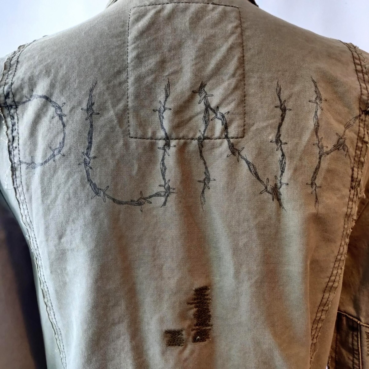 Zadig & Voltaire Womens Virginia Grunge Punk Distressed Zadig & Voltaire Womens Virginia Grunge Punk Distressed