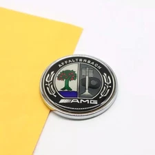 For AMG Affalterbach Colored Apple Tree Flat 57mm Emblem Front Hood Badge Decal
