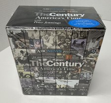 NEW ABC News The Century America's Time w Peter Jennings 6 VHS Set NIB Sealed