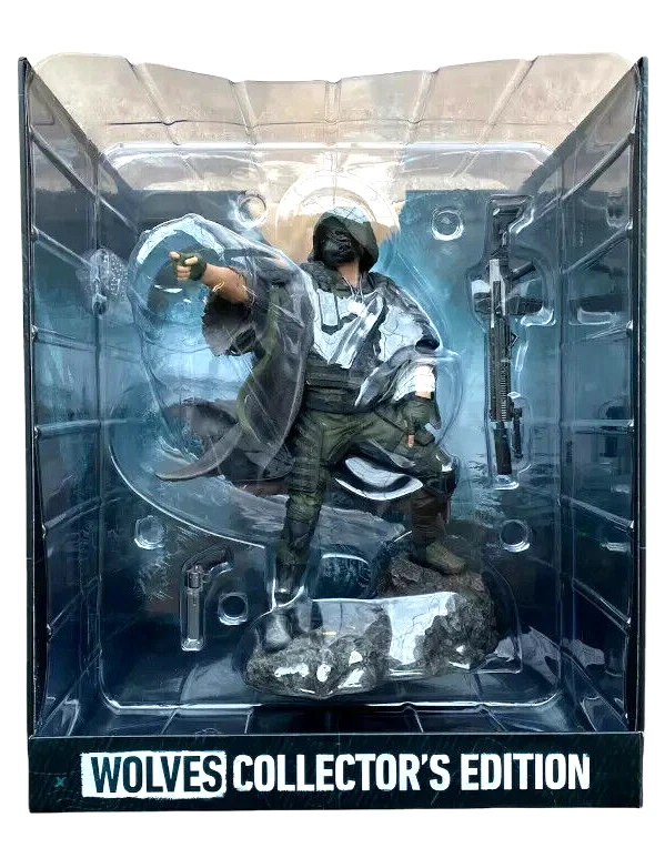 Ghost Recon COL. D. WALKER Wolves Collector's Edition Statue 10" - NEW OPEN BOX - Image 2 of 2